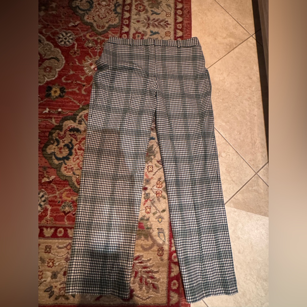 MM LaFleur The Smith Pant - Check Plaid Sharkskin